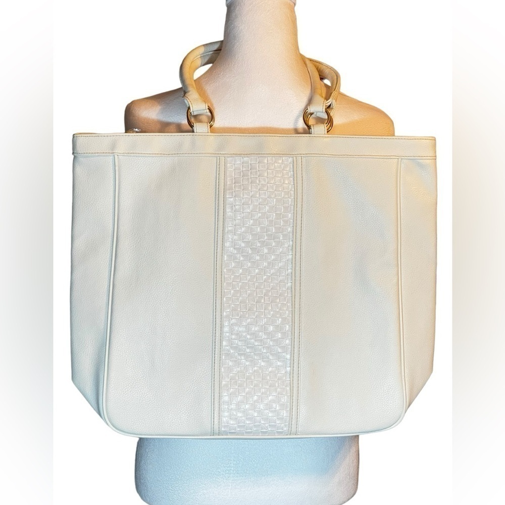 Estee Lauder Faux Leather Tote Bag